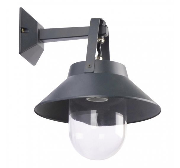 Applique Hamilton acier zingué anthracite ip65