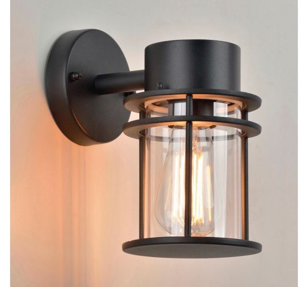 Applique en acier inoxydable diffuseur en plastique transparent noir