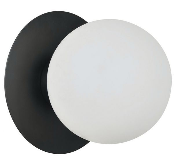 Applique métal MANOR H18 cm noir Corep