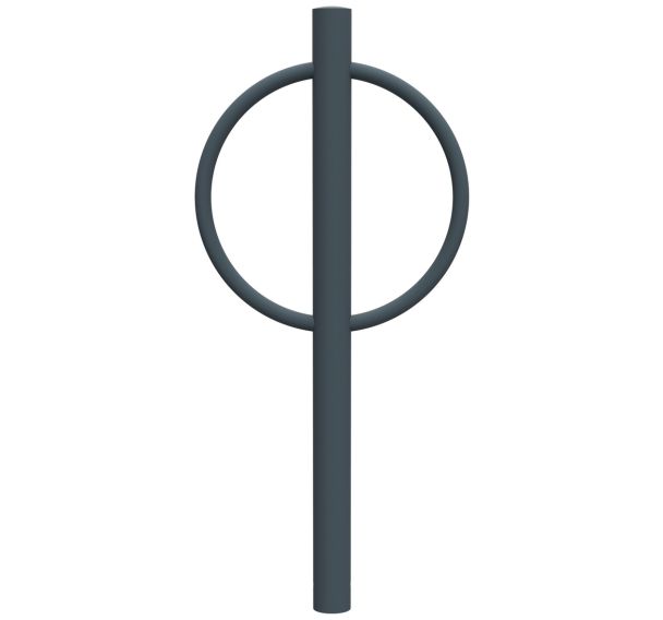 Appui vélos Cyclo Ténor tête bombée - anthracite 7016-Rossignol Pro