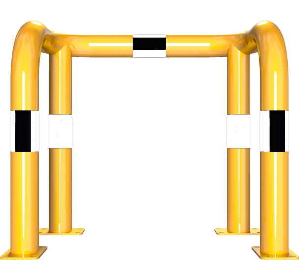 Arceau antichoc double arceau à cheviller - Jaune/Noir - Schake