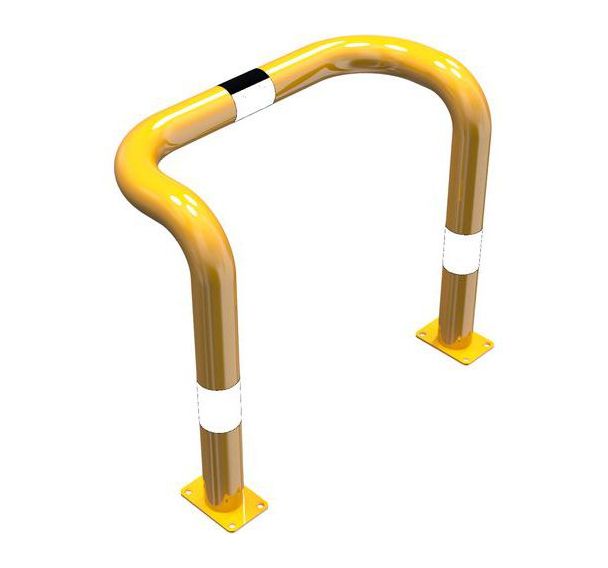 Arceau antichoc double face profond à cheviller - Jaune/Noir - Schake