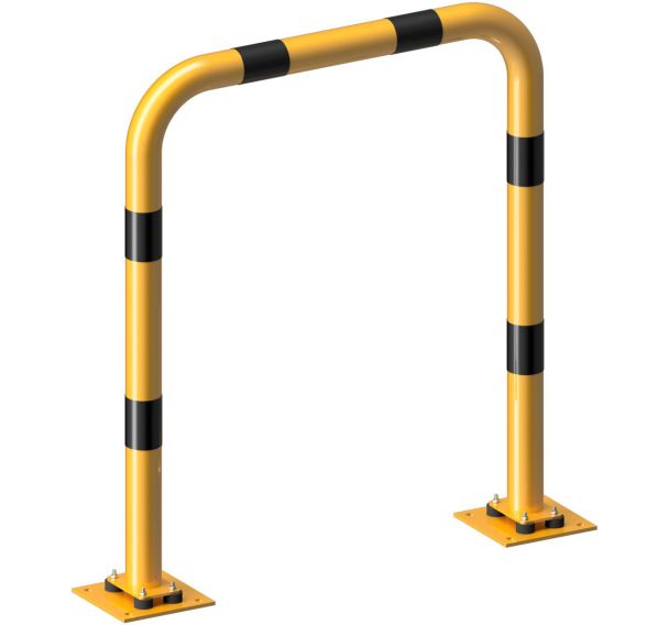 Arceau antichoc inclinable par élasticité - Jaune/Noir - Schake