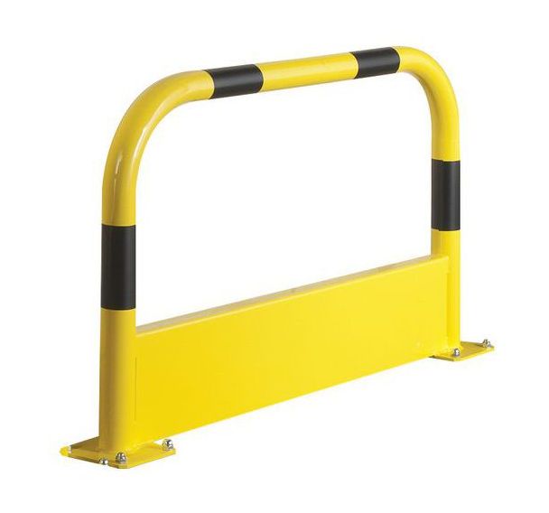 Arceau avec plinthes en tôle de protection - Mottez