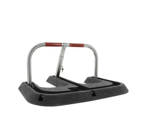 Arceau de parking cylindre et structure de protection