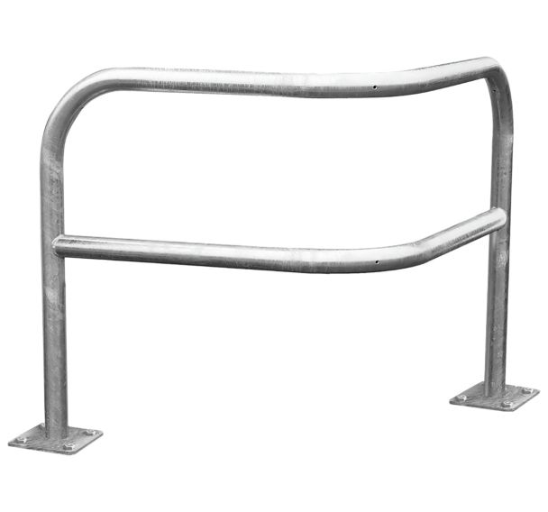 Arceau de protection d'angle renforcé sur platines - galva - Procity