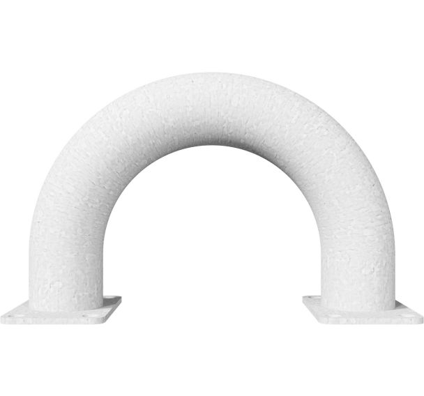 Arceau de protection zingué à chaud