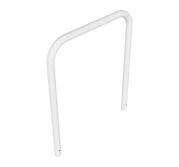 Arceau sans barre transversale à bétonner - Blanc - Schake