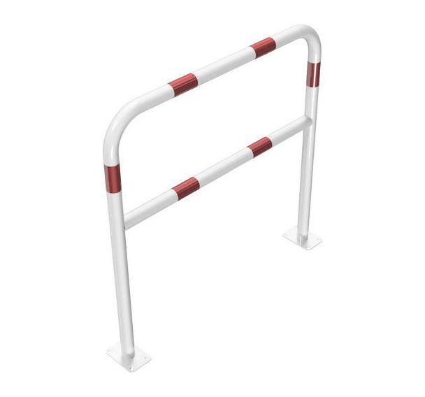 Arceau tube barre transversale à cheviller - Blanc/Rouge - Schake