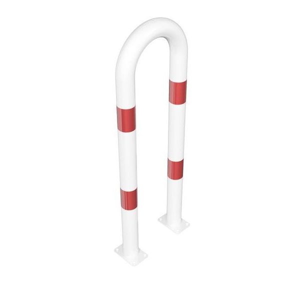 Arceau universel en tube à cheviller - Blanc/Rouge - Schake