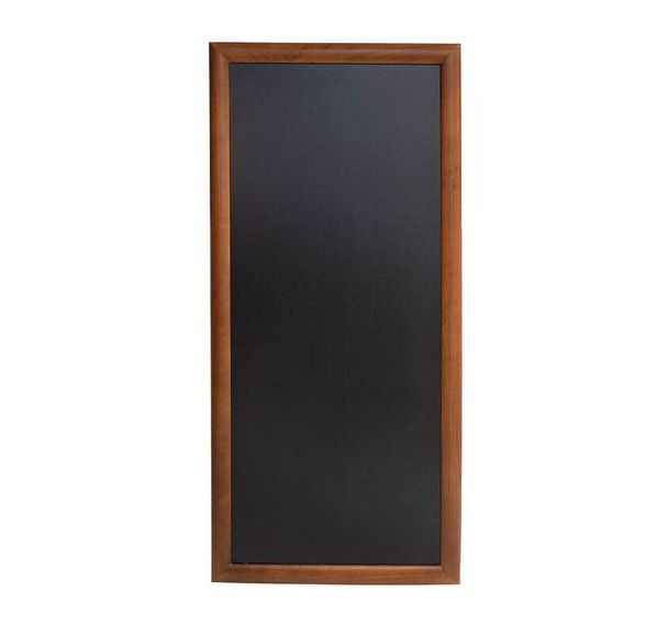 Ardoise murale en bois - Marron - 150x56 cm