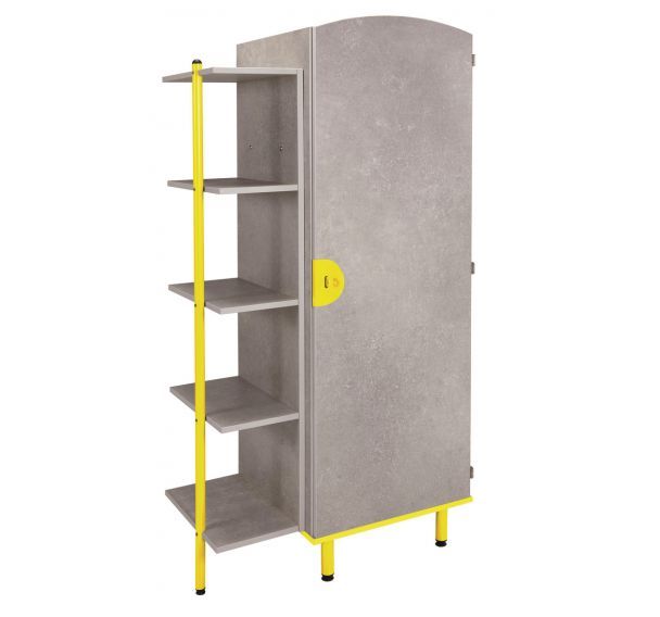 Armoire 1 porte + étagère hébergement Alba Rodet