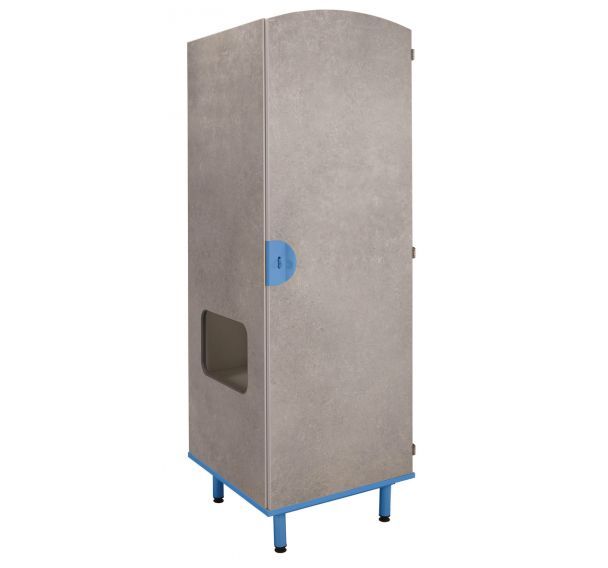 Armoire 1 porte + niche à gauche hébergement Alba Rodet