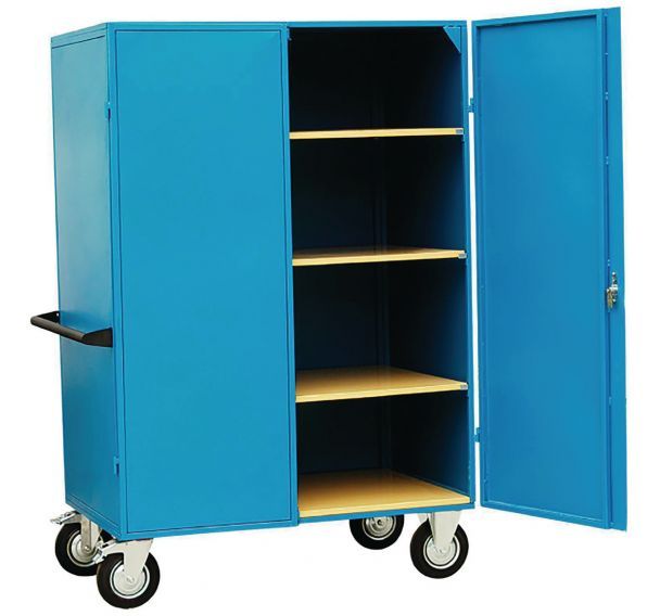 Armoire 300 kg métallique avec toit avec 3 étagères