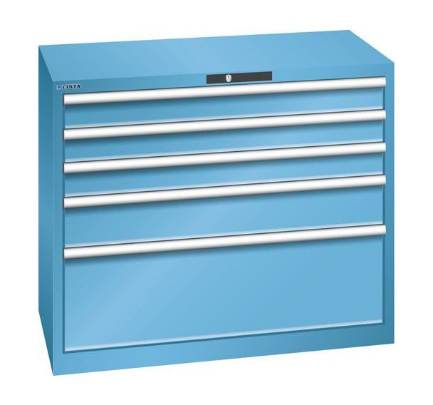Armoire 5 tiroirs 1023x572x850mm - Capacité tiroir 200kg - Lista