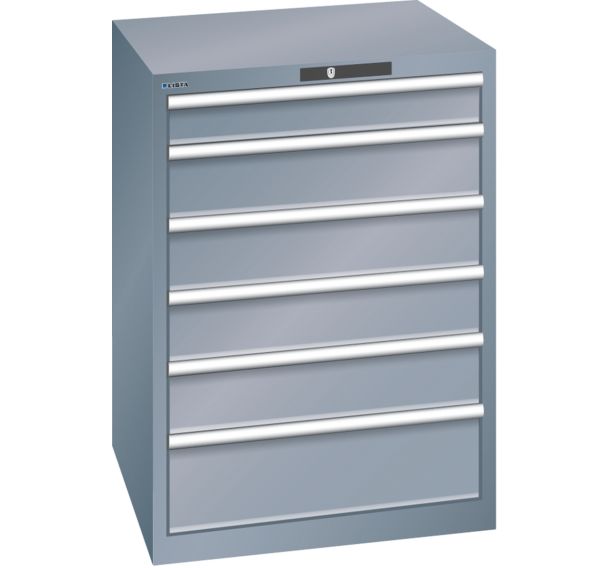 Armoire 6 tiroirs 36x36E  - Capacité 75 kg - Lista