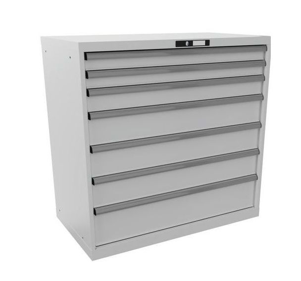 Armoire 7 tiroirs 1023x572x1000mm - Capacité 200 kg - Lista