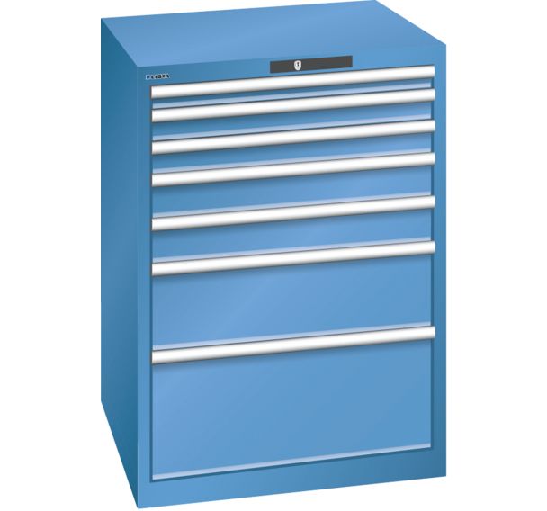 Armoire 7 tiroirs 36x36E  - Capacité 75 kg - Lista