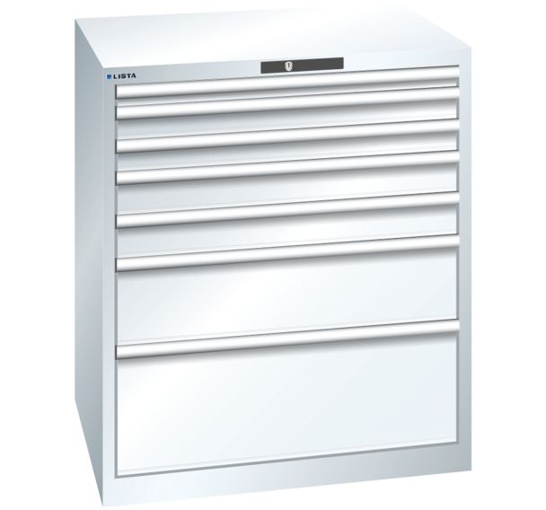 Armoire 7 tiroirs 45x36E - Hauteur 1000 mm - Lista