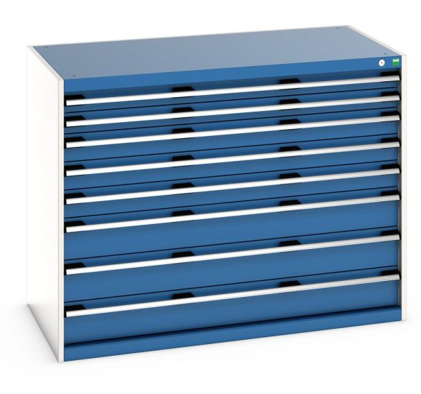 Armoire 8 tiroirs charges lourdes 1300x650x1000mm - Bott