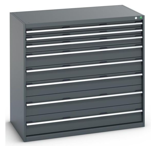 Armoire 8 tiroirs charges lourdes H1200mm - Bott