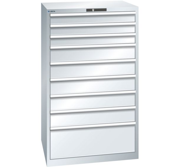 Armoire 9 tiroirs 45x36E - Hauteur 1450mm - Lista