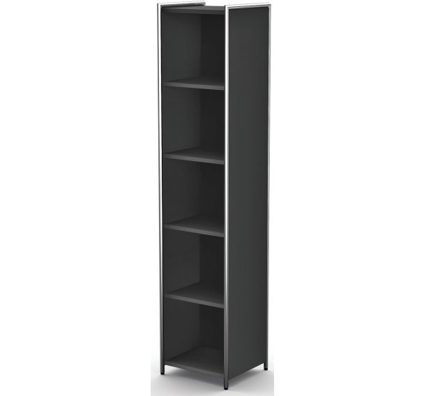 Armoire Artline, L 410 x P 380 x H 1850 mm, 5 étagères - Kerkmann