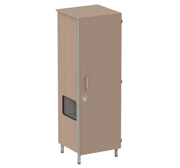 Armoire Cubik 1 porte niche à gauche Mobidecor