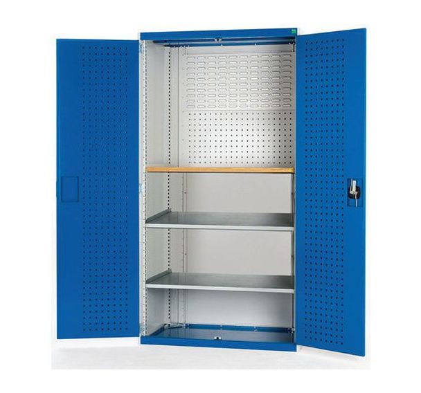 Armoire Cubio à portes perforées 1300x650x2000mm - Bott