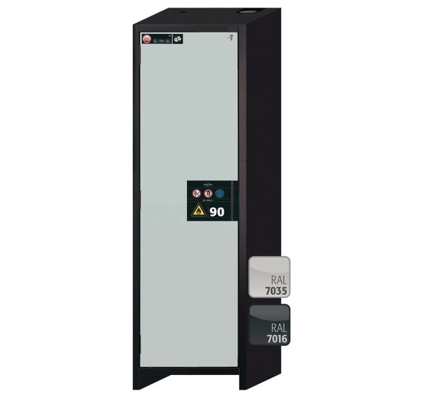 Armoire Q-CLASSIC-90 - Bac de rétention - 599mm - Asecos