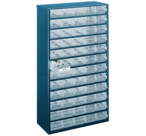 Armoire Raaco 56 cm - Hauteur des tiroirs 4,1 cm