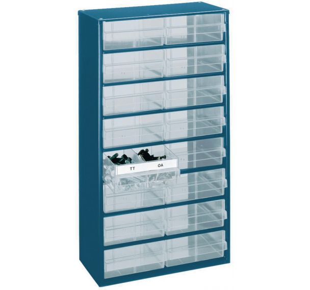 Armoire Raaco 56 cm - Hauteur des tiroirs 6,4 cm