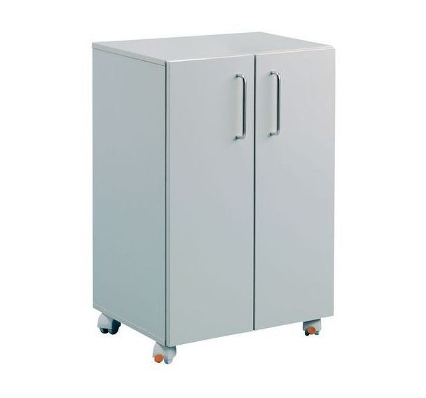 Armoire Twin Click - Modèle haut, Coloris : Gris clair