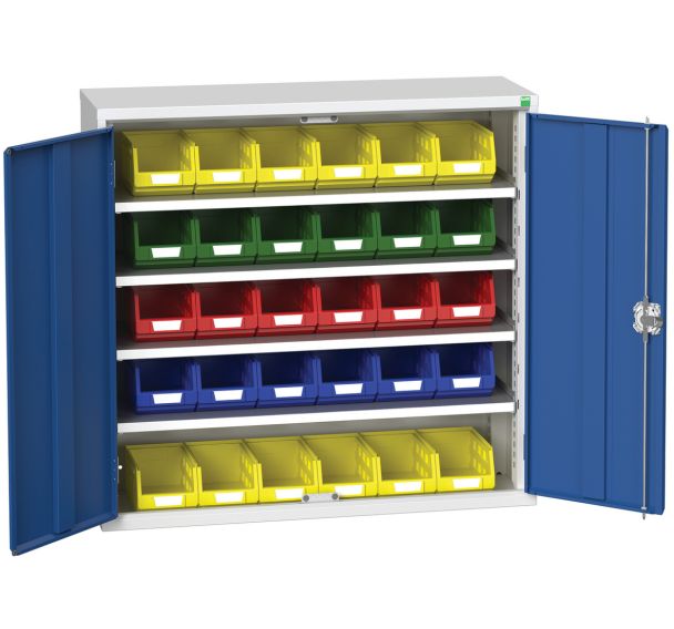 Armoire Verso 1050x350x1000mm 30 bacs - Bott