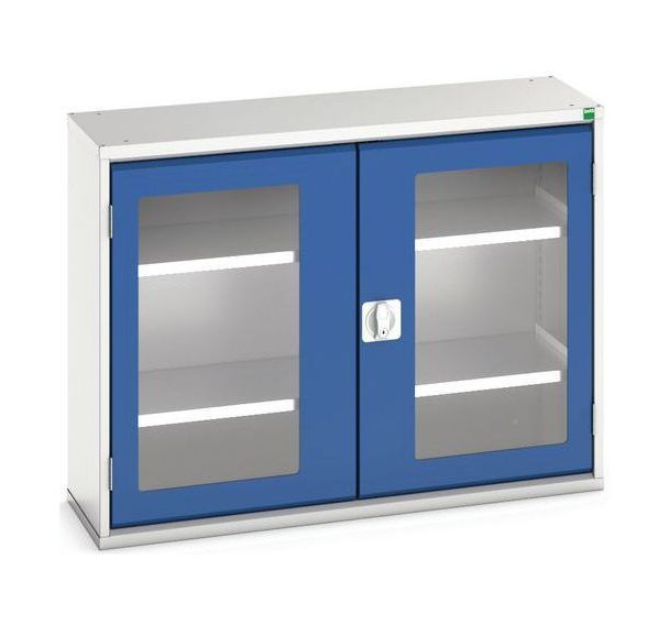 Armoire Verso Portes Transparentes Avec 2 Tablettes 1050x350x800_Bott