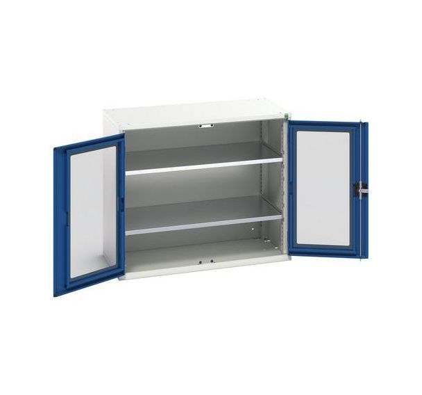Armoire Verso Portes Transparentes Avec 2 Tablettes 1050x550x900_Bott