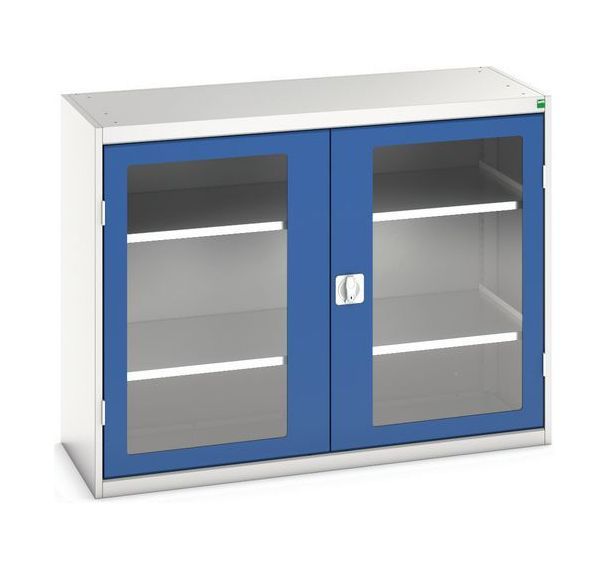 Armoire Verso Portes Transparentes Avec 2 Tablettes 1300x550x1000_Bott