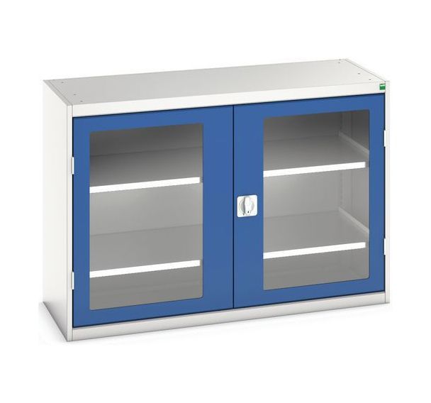Armoire Verso Portes Transparentes Avec 2 Tablettes 1300x550x900_Bott