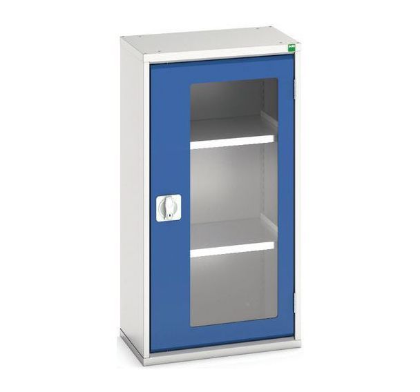 Armoire Verso Portes Transparentes Avec 2 Tablettes 525x350x1000_Bott