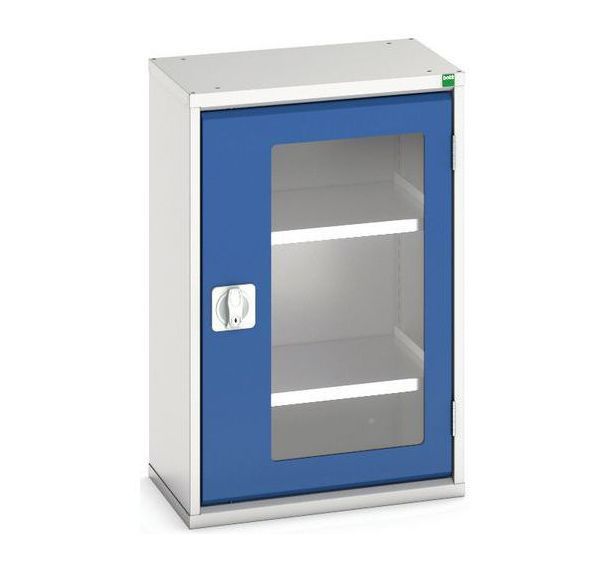 Armoire Verso Portes Transparentes Avec 2 Tablettes 525x350x800 - Bott