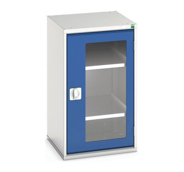 Armoire Verso Portes Transparentes Avec 2 Tablettes 525x550x900 - Bott