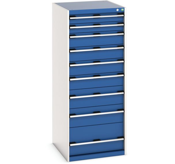 Armoire à 9 tiroirs Cubio - 650x750x1600mm - Bott