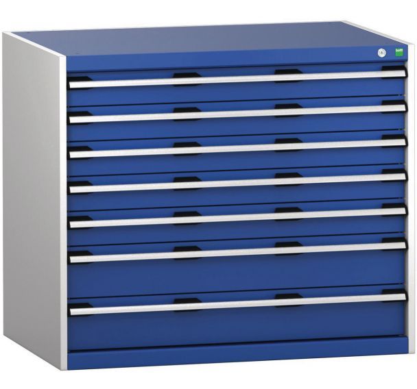 Armoire à Tiroirs SL-1079-7.4 avec 7 Tiroirs pour charge lourde - Bott