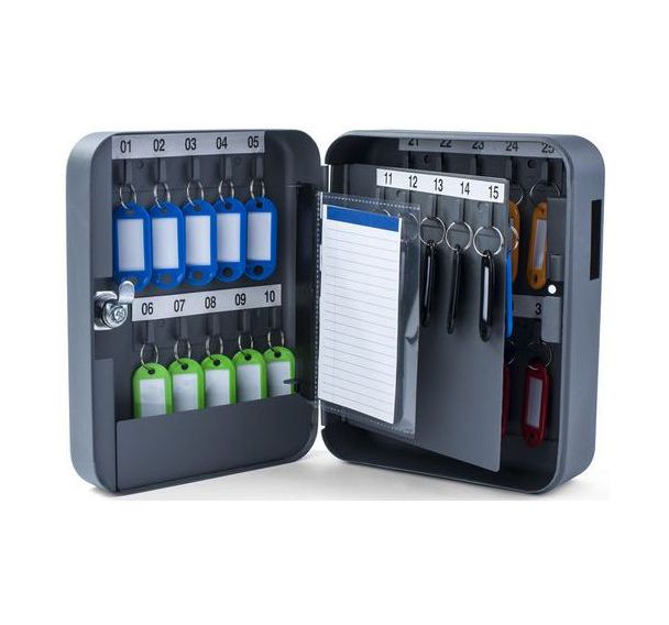 Armoire à clés - Gris foncé mat - Pavo