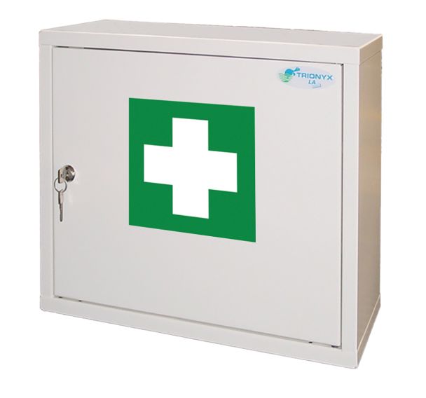 Armoire à pharmacie murale 2 tablettes - Trionyx