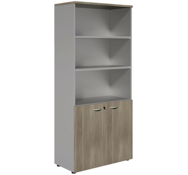 Armoire à portes battantes H200x 90cm Practika