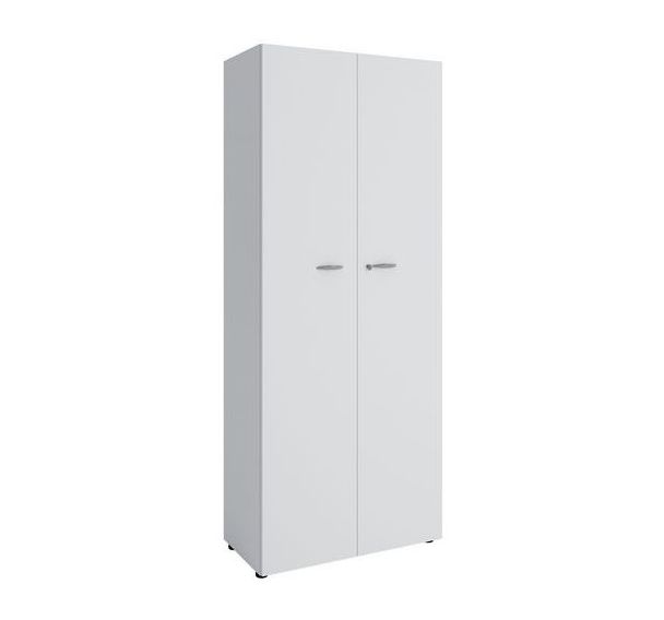 Armoire à portes battantes Open - Blanc/ blanc