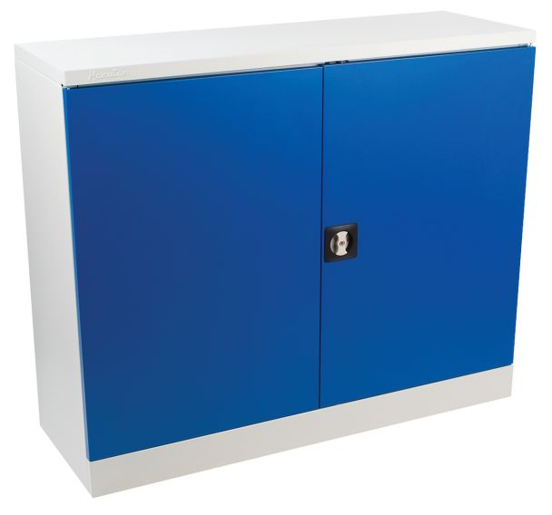 Armoire à portes battantes en kit avec panneau - Basse - Manutan Expert