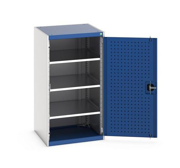 Armoire à portes battantes perforées Cubio - Hauteur 1200 mm - Bott