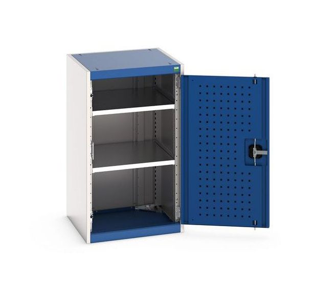 Armoire à portes battantes perforées Cubio - Hauteur 900 mm - Bott